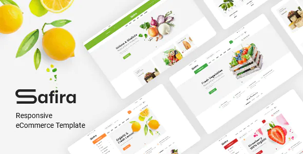 Safira – Organic food HTML Template