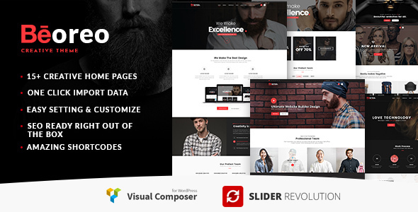 Beoreo – Creative Multi-Purpose WordPress Theme