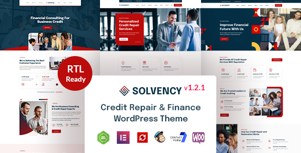 Solvency – Finance & Credit Repair WordPress Theme