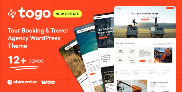 Togo - Tour Booking & Travel WordPress Theme