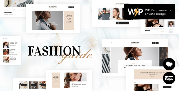 Fashion Guide – Fashion Magazine & Glossy Blog WordPress Theme