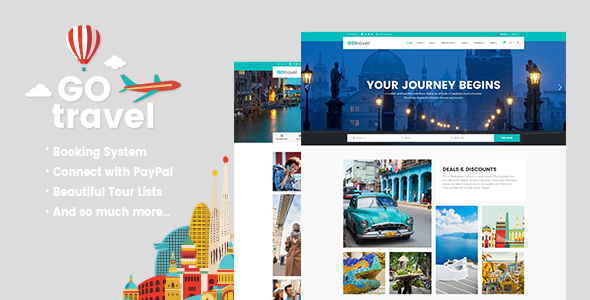GoTravel – Travel Agency WordPress Theme
