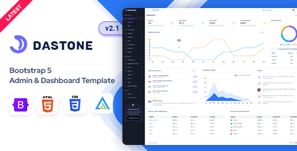 Dastone – Admin & Dashboard Template