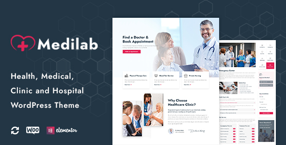 Medilab – Health & Medical WordPress Theme