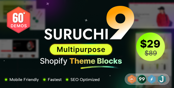 Suruchi – Multipurpose Shopify Theme OS 3.0 (Theme Block)