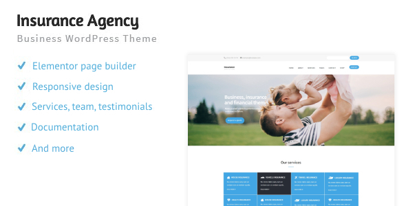 Insurance Agency – Business WP Theme