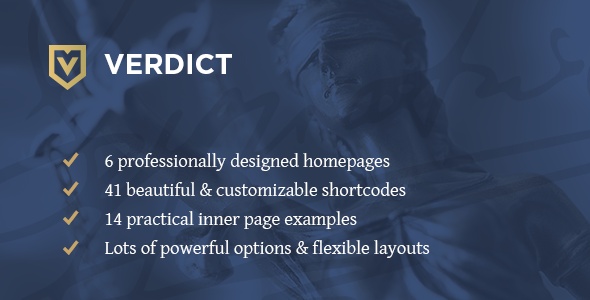 Verdict – Lawyer WordPress Theme