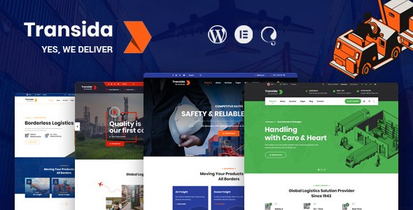 Transida – Transportation & Logistics WordPress Theme