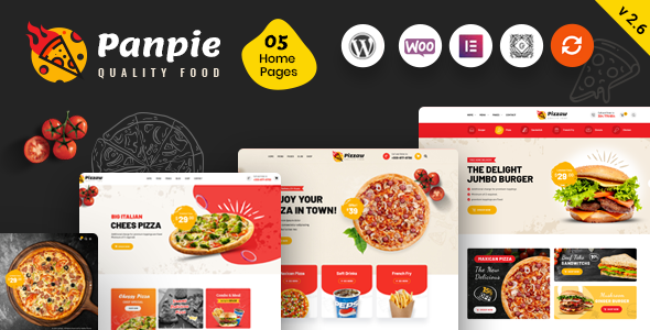 Panpie – Restaurant WordPress Theme