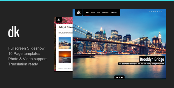 DK – Photography WordPress