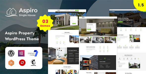 Aspiro – Single Property WordPress Theme