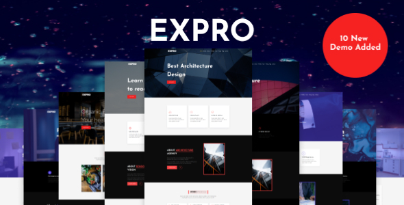 Expro – Multipurpose  HTML5 Onepage Template