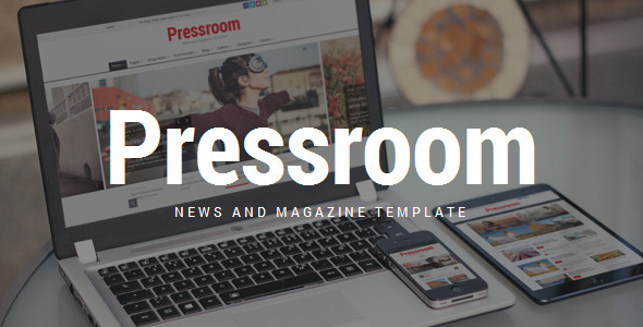 Pressroom – News Magazine Template