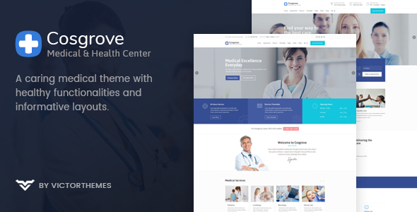 Cosgrove – Medical & Healthcare WordPress Theme