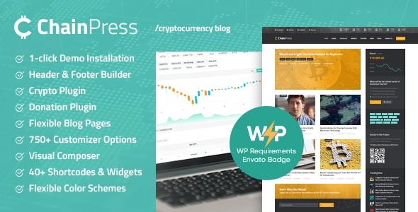 ChainPress – Financial & Business Blog WordPress Theme