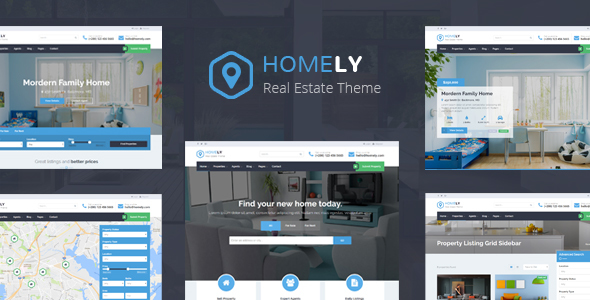 Homely – Real Estate HTML Template