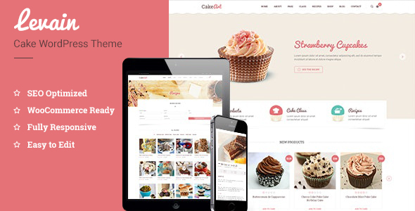 Levain – Cake WordPress Theme