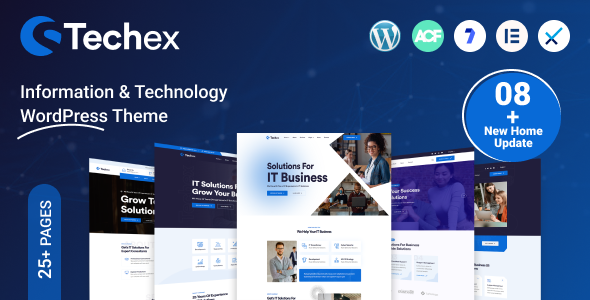 Techex – IT Solutions & Technology WordPress Theme