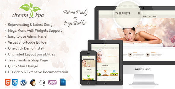 Dream Spa – Salon WordPress
