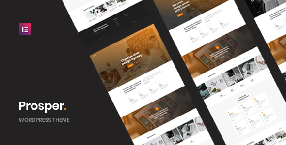 Prosper – Agency Portfolio WordPress Theme
