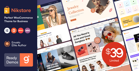 Nikstore – Fashion, Clothing & Jewelry WordPress Theme