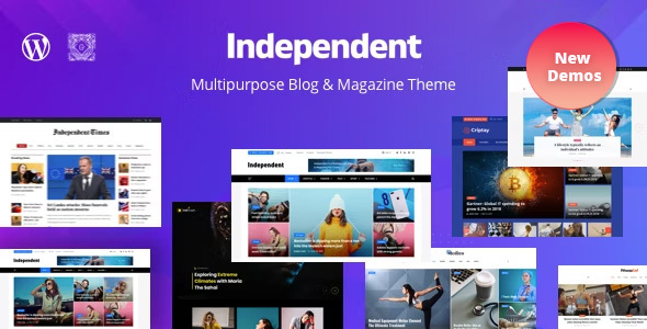 Independent – Multipurpose Blog & Magazine WordPress Theme