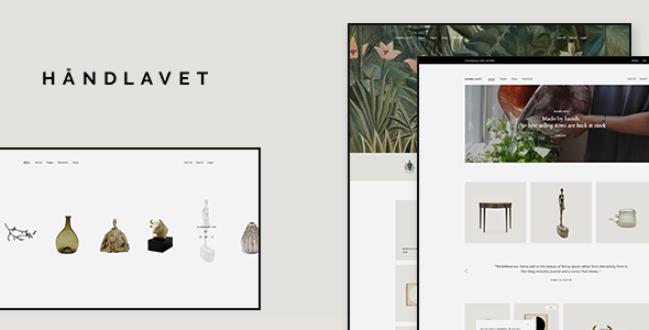 Håndlavet – Art and Home Decor Shop WordPress Theme