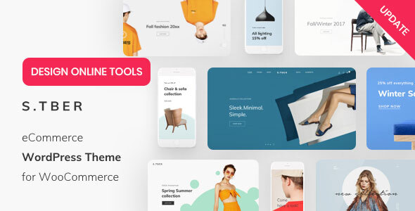 Stber – Furniture & T-Shirt WooCommerce WordPress theme