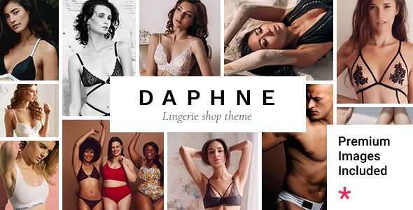 Daphne – Lingerie Shop WordPress Theme