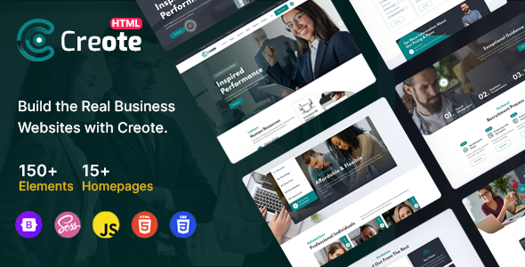 Creote – Corporate & Consulting Business HTML Template