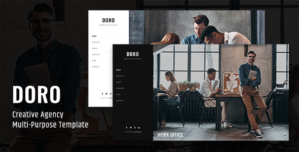 DORO – Creative Agency Multi-Purpose Template