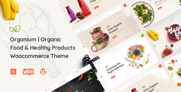 Organium – Healthy & Organic Food Woocommerce Theme