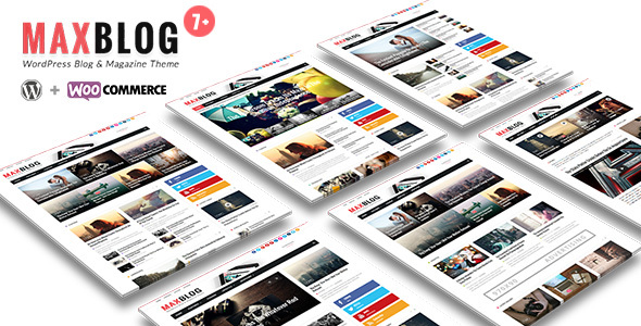MaxBlog – Flat News Magazine Blog WordPress
