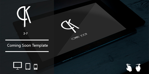 Klif – Responsive Coming Soon Template