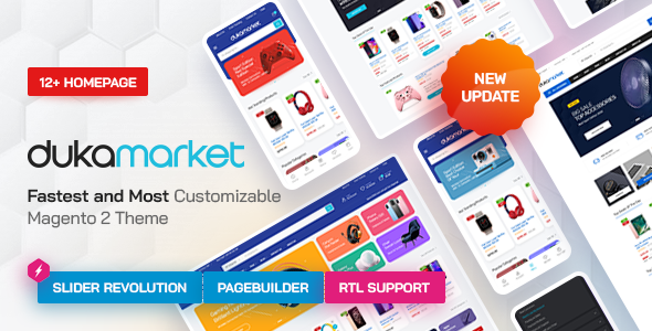 Dukamarket – Multipurpose Responsive Magento 2 / Adobe Commerce Theme