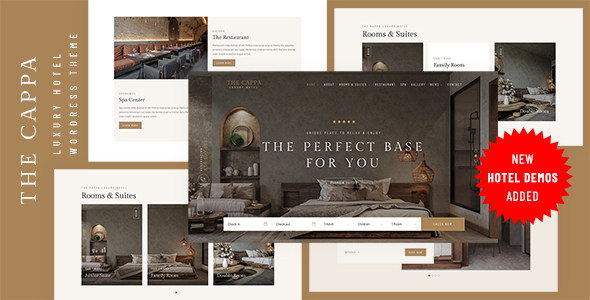 THE CAPPA – Luxury Hotel Template