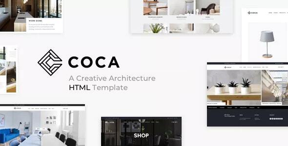 COCA – Architecture & Interior HTML
