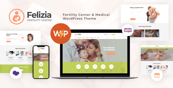 Felizia – Fertility Center & Medical WordPress Theme