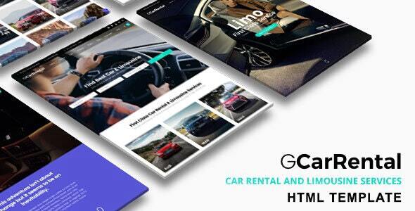 Grand Car Rental – Limousine HTML Template