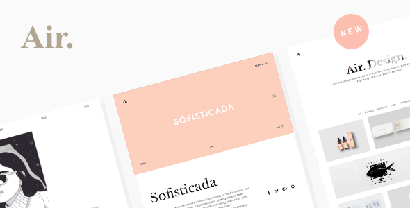 Portfolio WordPress Theme – Air