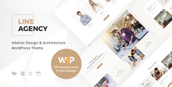Line Agency – Interior Design & Architecture WordPress Theme