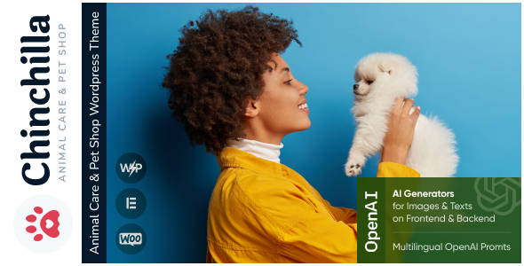 Chinchilla – Pet Care & Veterinary WordPress Theme + Store