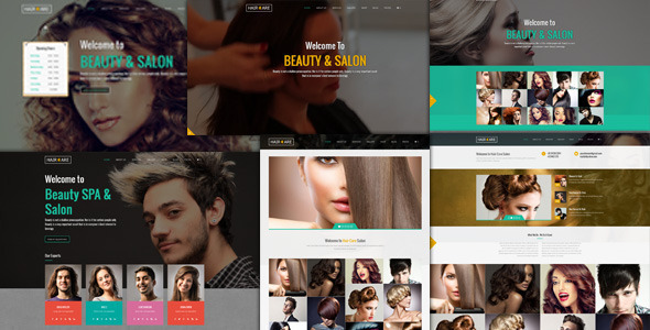 Hair Care – Responsive Salon  WordPress Theme