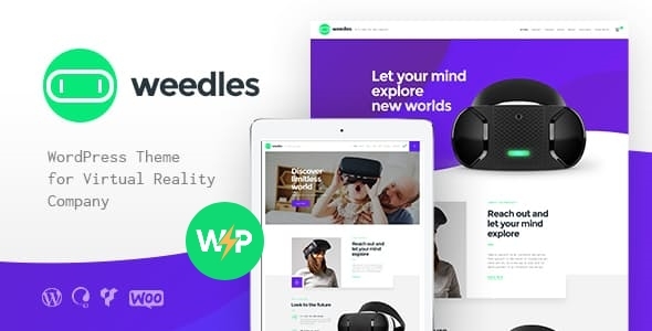 Weedles – Virtual Reality Store & VR Room WordPress Theme