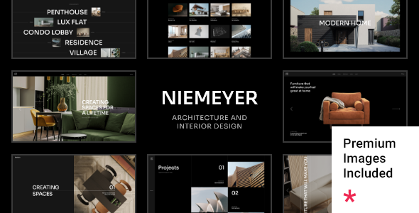Niemeyer – Architecture and Interior Design WordPress Theme