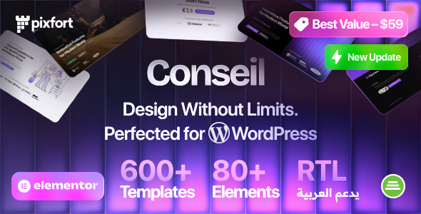 Conseil – Business & Multipurpose Elementor WordPress Theme