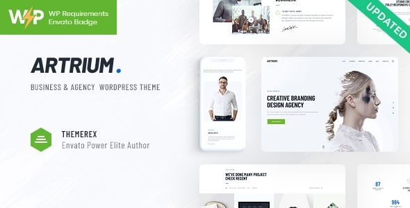 Artrium – Creative Agency & Web Studio WordPress Theme
