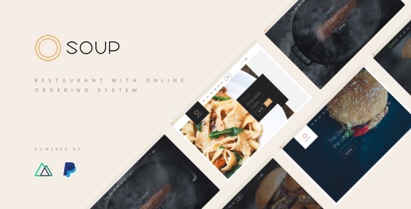 Soup – NuxtJS / VueJS Restaurant with Online Ordering System Template