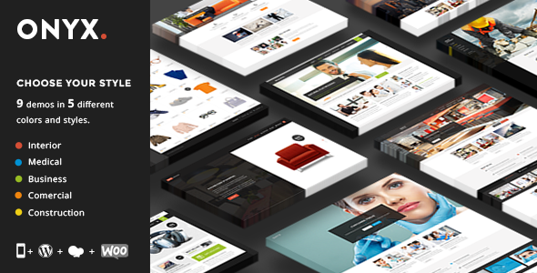 Onyx – Multi-Concept Business WordPress Theme