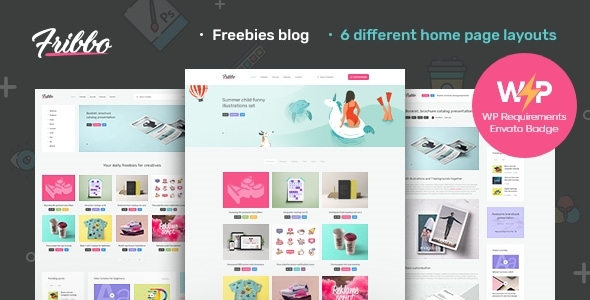 Fribbo – Freebies, Giveaway & Gift Blog WordPress Theme